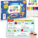 Preschool Learning Activities Kindergarten Workbooks, Toddler Alphabet Learning Educational Toys for 2 3 4 5 Year Old, Pre k Montessori Handwriting Practice, Tracing Activity Books for Kids Ages 3-8