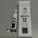 Dog Nail Grinder Quiet- Ultra-Quiet Dog & Cat Nail Grinder with LED Light & Battery Display & Upgrade Grinding Head - Painless Nail Trimmer for Small to Large Pets, Thick Nails, and Sensitive Paws