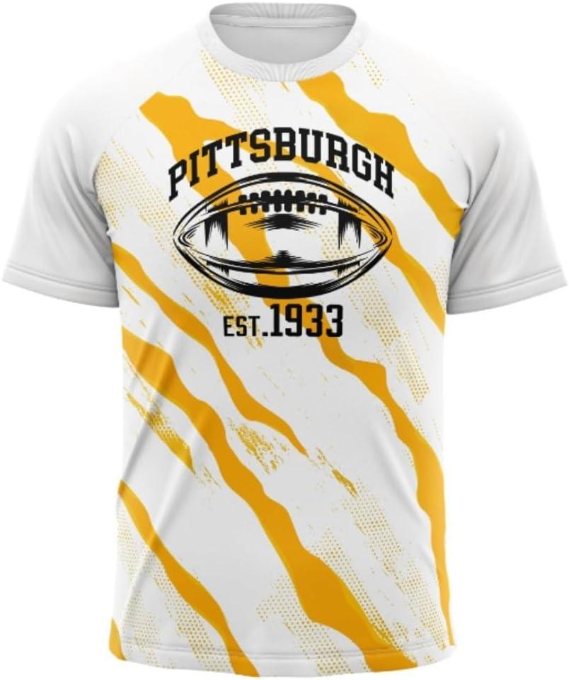 Men's City Shirts Football Fans T-Shirt Mens Football Fans Athletic City T-Shirt Short Sleeve