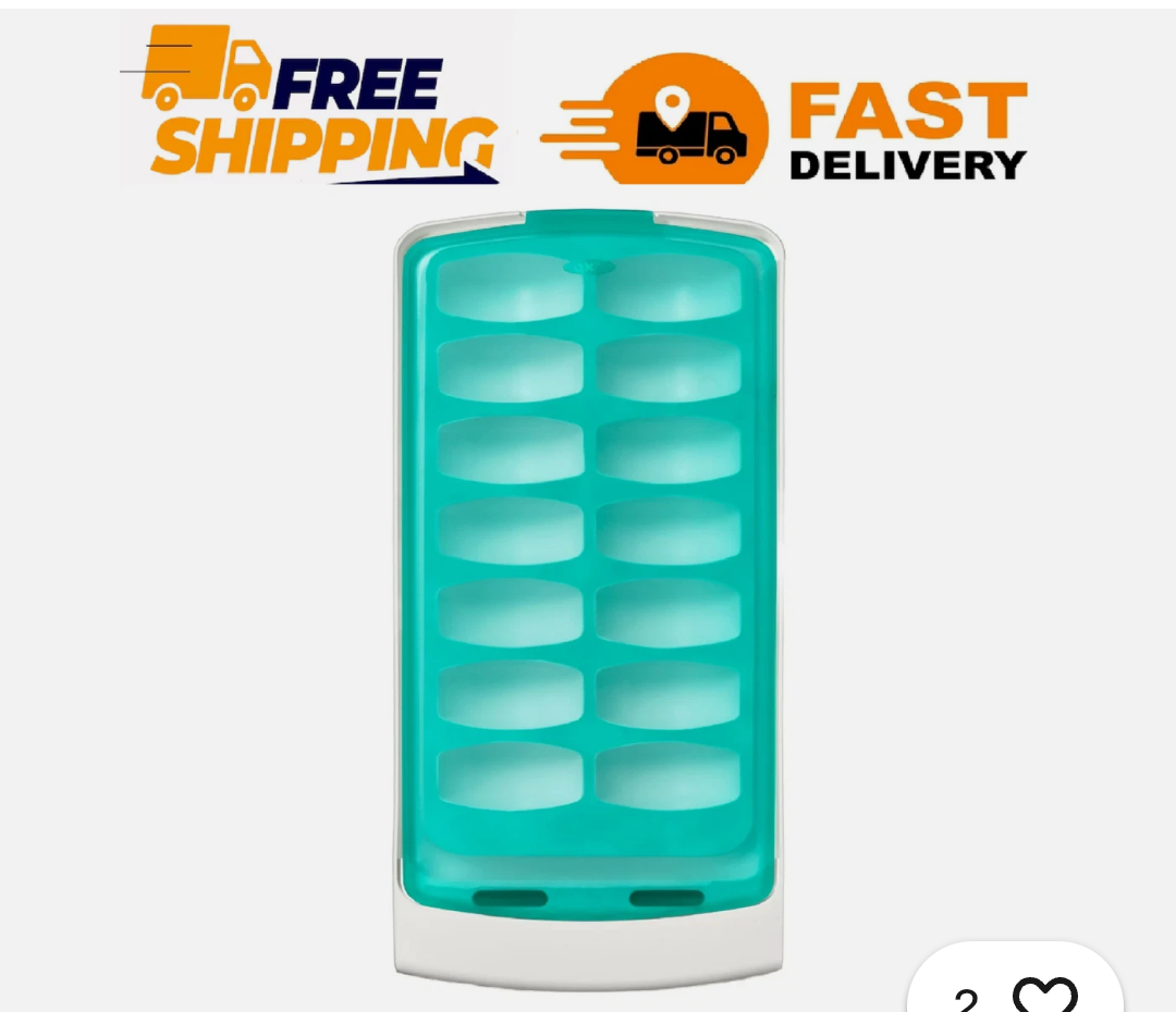 OXO Softworks No-Spill Rectangular Ice Cube Tray