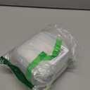 carrotez 2 Compartment Small Snack Containers, Mini Snack Containers for Mini Fridge, Small Food Storage Containers, Airtight Lids, Reusable, 1.1 cup, 2 PACK (White)