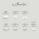 Stonebriar Bulk 96 Pack Unscented Smokeless Long Burning Clear Cup Tea Light Candles with 8 Hour Extended Burn Time, White