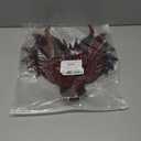 Himine Cosplay Mask Dragon's Head Mask for Festival Party Halloween (Red+black)