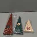 Christmas Decorations-Three Sizes Wooden Tree Sign with Star-Christmas Decorations for Home Shelf Mantel Fireplace Table Party Decor