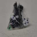 KerKoor Solar Halloween Lights Outdoor Decorations - 4 Pack 32 LED Solar Eyeball Lights for Yard, Scary Eyeballs Halloween Light for Outside, Pathway, Walkway, Landscape, Garden, Party Decor (Purple)