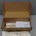 Zakkart SnugCloud Cat Window Perch with 4-Sided Bolster - Orthopedic Cat Hammock for Window Sill - Solid Hardwood & Metal Frame - Window Seat for Pets (Natural Color Wood w/White Bed, Medium) (Medium (22"x15"))