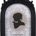 SIKOO Vintage Picture Frame 5x7 Black Gothic Picture Frame Tabletop and Wall Mount Vintage Gothic Decor Ornate Photo Gallery Art