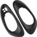 APPERFiT Interior Door Handle Bezel Trim Cover (Pair) Compatible with Chevy Trailblazer 2002 2003 2004 2005 2006 2007 2008 2009 Replaces 15214502 15214503
