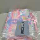 Wettarn 18 Inch Doll Carrier Set with Clothes and Accessories Including Doll Travel Bag, Dress, Shoes, Sunglasses, Backpack and Unicorn for Unicorn Birthday Gift(Pink)