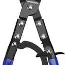 WORKPRO 10" Ratcheting Hose Pinch Off Pliers, Locking Hose Pinch Pliers for Automotive Hose Lines, Radiator Lines, Fuel Lines, Coolant Lines