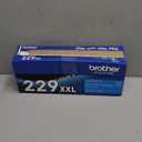 Brother Genuine TN229XXLC Cyan Super High Yield Printer Toner Cartridge - Print up to 4,000 Pages(1), Compatible with HL-L3295CDW, HL-L8245CDW, MFC-L3780CDW, and MFC-L8395CDW Printers