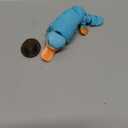 3D Printed Articulated Platypus, Flexible Dynamic Animals Toys,Easter Basket Stuffers Prefilled Easter Egg Fillers, Adults Fidget Toys for Autism ADHD (Small-6Inch)