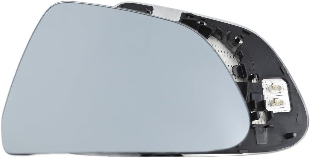 Fits for Exterior Mirrors Glass Side Rear View Mirror White Lens Door Mirror Glass For Tesla Model 3 2017-2024 Passenger side Right (right)