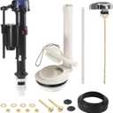 Toilet Flush Valve Kit & Toilet Water Fill Valve Fit for American Standard Champion 4 & Titan, Fit for Duravit Adjustable Quiet Fill Valve