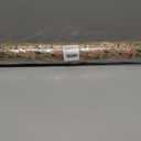 RUSPEPA Kraft Wrapping Paper Roll - Colorful Flowers and Plants Pattern - 30 Inches x 100 Feet