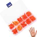 160 PCS Snowman Noses for Crafts,Christmas Carrot Nose Snowman Craft Accessories for Christmas Winter Holiday DIY Decorations Supplies