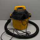 VEVOR Shop Vac Wet and Dry Vacuum Cleaner 2.6 Gallon 2.5 Peak HP - Powerful Suction with Blower Function & Attachments 3-in-1 Crevice Nozzle - Perfect for Car Carpet Debris Pet Hair Black/Yellow