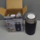 SIMPLETASTE Milk Frother, 4-in-1 Electric Milk Steamer, Automatic Warm and Cold Foam Maker and Milk Warmer for Latte, Cappuccinos, Macchiato (Blue)