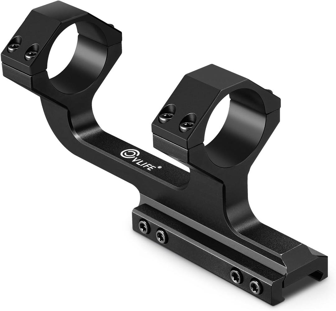 CVLIFE Cantilever Scope Mounts, 1.93" High Profile Scope Mount Offset Dual Ring Scope Mount, Lightweight Aluminum (30 mm)