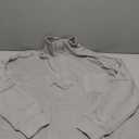 RICHSTORY Oversized Sweatshirt for Women Loose Fit Button V Neck Fleece Hoodie Sweatshirts Casual Long Sleeve Fall Tops for Women 2025 Grey XXL