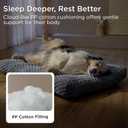 Bedsure Washable Dog Bed for Crate Large Sized Dog, Soft Fluffy Bubble Fleece Pet Bed Mat for Deep Sleep, Non-Slip Machine Washable Kennel Sleeping Pad for Crate/Floor/Car, 35"x23"x3.5" Camel Brown
