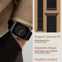 Patented Magnetic Link Sport Band Compatible with Apple Watch Bands Men 44mm 45mm 46mm 49mm 42mm 41mm 40mm 38mm Women, Nylon Sport Loop Strap for iWatch Ultra 3 2 1 SE Series 11 10 9 8 7 6 5 4 3 2 1