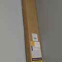 No Drill Blinds for Windows 1" Vinyl L-Shaped Slats Cordless Mini Blinds for Home, for Window Size 29" W  64" H White