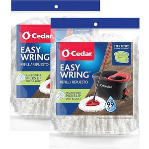 O-Cedar EasyWring Spin Mop Head Refill (Pack of 2)