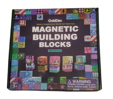 Magnetic Building Blocks 200 Piece Set