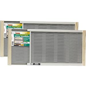 Frost King 2AWS1207 WB Marvin Adjustable Window Screen, 10in High x Fits 21-37in Wide (2 Pack)