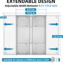 Marbrasse Expandable Desk Drawer Organizer, Mesh Tray with 10 Adjustable Compartments, Desk Organizers for Office Supplies, Makeup & Vanity (Expandable-Silver)
