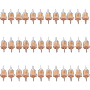 36 Pack of 1/4 inch x 5/16 inch Fuel Filters with Magnet Replacement for Briggs Stratton Engines
