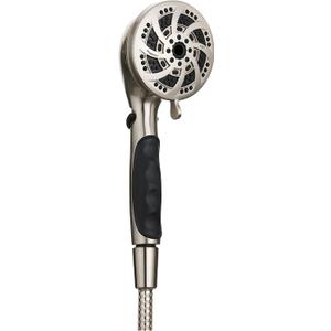 ETL Oxygenics 92489 Fury RV Handheld Shower - Brushed Nickel, 72 inch Hose length