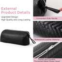 Hair Tools Travel Bag for Shark Flexstyle Dyson Airwrap, Portable Dyson Airwrap Case, Waterproof Travel Carrying Case for Shark Hair Air Wrap Revlon Dryer Curling Iron and Attachments