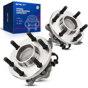 KAX 515064 2PCS Front Wheel Hub Bearing Compatible with Nissan Frontier 2005-2023 RWD,W/ABS 6 Lugs Wheel Bearing and Hub Assembly