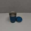 Vacuum-Insulated Stainless Steel Travel Coffee Mug, Leak-Proof Reusable Coffee Cup with Lid - Keep Hot & Cold Drinks for Hours, Durable Insulated Tumbler for Men & Women(3rd-Blue, 12OZ)