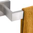 KOKOSIRI 24-Inch Single Towel Bar, Bathroom Kitchen Towel Holder, Wall Mounted SUS304 Stainless Steel Towel Rack, Brushed Nickel, B4003BR-L24