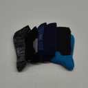 Janmercy 3 Pairs Unisex Waterproof Socks Breathable Knit Socks for Men Women for Hiking Wading Running Skiing, 3 Colors, M