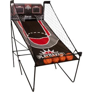 Triumph Playmaker Shootout Basketball Arcade Game – Electronic Scorer, LED Display, 8 Game Modes, 4 Balls, Pump & Quick Connect Frame – Fast-Paced Indoor Fun for Kids, Teens & Family Game Nights