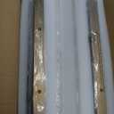 14.2 in Brass Alabaster Wall Sconces, Natural Marble Wall Sconces Set of Two, Indoor Alabaster Sconces for Living Room, LED Modern Alabaster Sconces Wall Lighting for Dining Room,Bedroom ,Stairs (Bronze)