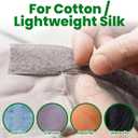 ECOHomes 3/4 Inch Wide x 100 FT Sew On Hook and Loop Tape for Fabric Roll, Sewable Sew-On Strips for Clothing, Clothes, Fabric | No Adhesive Sewing Fastener Straps, Easy Sew in, Strong Grip, Black