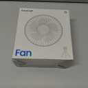 Gaiatop Mini Portable Stroller Fan, Battery Operated Small Clip on, Detachable 3 Speed Rechargeable, 360 Rotate Flexible Tripod Better Cooling for Car Seat Crib Treadmill Travel Black