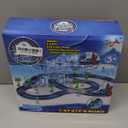 Track Car Toys, 269 PCS Racing Tracks Toy, Create A Frozen World Race Road, Flexible Tracks Playset & 2 PCS Cool Race Cars, Toddler Toys Birthday Gifts for Age 3 4 5 6 Year Old Boys Girls (Blue)