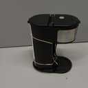 Ranbomer K Cup Coffee Maker, Single Serve coffee machine or Ground Coffee Machine 2 in 1, 6 to 14 Oz Brew Sizes, Mini One Cup Coffee Maker with Self cleaning Function.