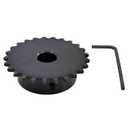 #25 Roller Chain Sprocket Type B 12mm Bore 25 Tooth, Hardened Antirust 1045 Steel Drive Sprockets 25B25-12mm