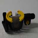 Universal Cup Holder  Stroller Cup and Phone Holder with Attachment for Bike, Walker, Wheelchair & Scooter - Essential Stroller, Walker and Wheelchair Accessories (Black-Yellow)