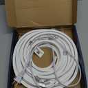 LED Neon Rope Lights, Outdoor IP67 Waterproof, Christmas Festival Decor, 120V UL Plug, ETL Connectable LED Neon Strip Lights for Shop Sign, Max 3 Sets(150FT), 6000K Pure White