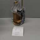 Innqoo Wood Color& Clear Candle Warmer Lamp with Timer, Dimmable Candle Warmer for Jar Candles, Height Adjustable Wax Melts Warmer, Birthday Gifts for Women Mom, House Warming Gifts New Home Decor Regular(4.7 in)