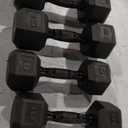 CAP 50 lbs Coated Dumbbell Set 2x15lbs and 2x10lbs