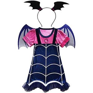 GJDAMFD Kids Costume Dress up Clothes with Headband and Wings for Little Girls 3-7 Years 130